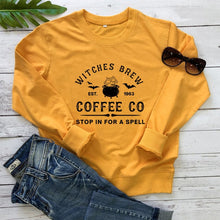 Load image into Gallery viewer, Witches Brew Coffee Co Sweatshirt
