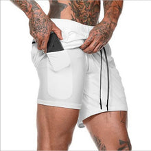 Load image into Gallery viewer, Men&#39;s 2-in-1 running shorts
