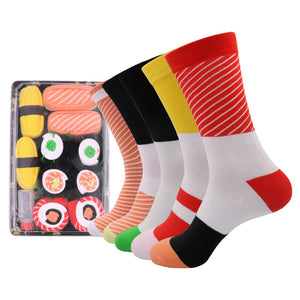 Pizza Socks Gift Box