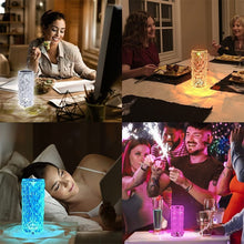 Load image into Gallery viewer, LED Crystal Table Lamp Projector
