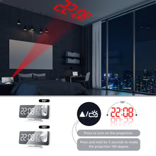 Load image into Gallery viewer, LED Digital Projection Clock
