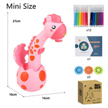 Load image into Gallery viewer, Kids Mini Led Art Drawing Table Set
