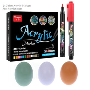 Acrylic Paint Pens with 36 Colors