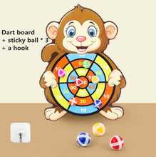 Load image into Gallery viewer, Children&#39;s Cartoon Animal Dart Board
