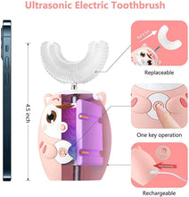 Load image into Gallery viewer, NEOHEXA™ Kid&#39;s U-Shape Electric Toothbrush
