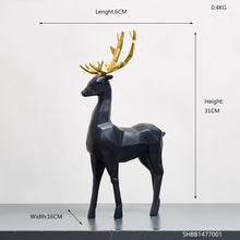 Load image into Gallery viewer, Resin Deer Statue Sculpture Ornament
