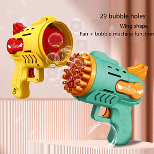 LED Bubble Gun Light Blower