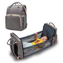 Load image into Gallery viewer, Baby Convertible Lightweight Diaper Bag
