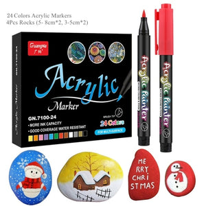 Acrylic Paint Pens with 36 Colors