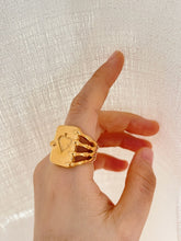 Load image into Gallery viewer, Gold Plated Magic Book Ring
