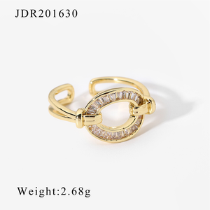 Lori 18K PVD Gold Stainless Steel Ring