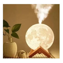 Load image into Gallery viewer, Humidifier Diffuser Luminaire Lua 3D 880ml
