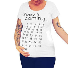 Load image into Gallery viewer, Baby Countdown Maternity Shirt
