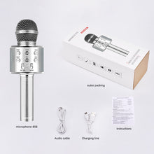 Load image into Gallery viewer, Bluetooth Karaoke Wireless Microphone
