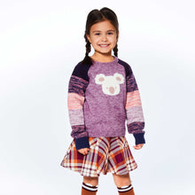 Load image into Gallery viewer, Little Girl&#39;s Long Sleeve Knitted Koala Sweater
