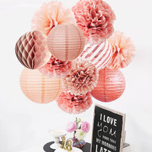 Load image into Gallery viewer, Party Pom Poms Lantern
