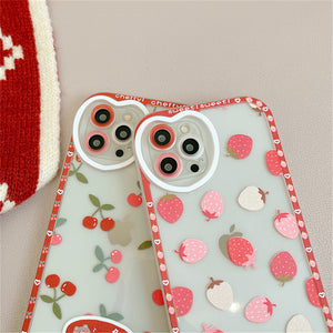 Fruit Print iPhone Phone Case