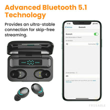 Load image into Gallery viewer, Bluetooth Earbuds for Apple &amp; Android
