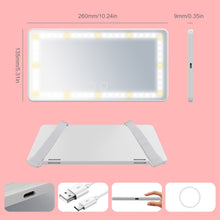 Load image into Gallery viewer, Car Visor Vanity Mirror with Lights
