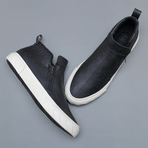 Men's Vulcanized Leather Loafer Shoes