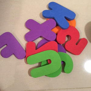 Kids Floating Bath Letters and Numbers