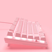 Load image into Gallery viewer, Cute Pink Wired Keyboard and Mouse Set
