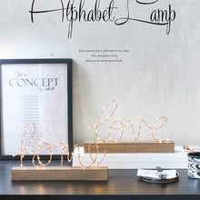 Load image into Gallery viewer, Home Decorative &quot;Love&quot; &amp; &quot;Home&quot; LED Lamp
