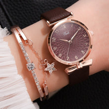 Load image into Gallery viewer, Luxury Magnetic Quartz Bracelet Watch Set
