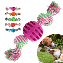 Load image into Gallery viewer, Bite Resistant Teething Rope Toy for Small and Medium Dogs
