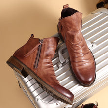 Load image into Gallery viewer, Men&#39;s Martin Leather Boots
