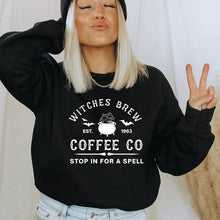 Load image into Gallery viewer, Witches Brew Coffee Co Sweatshirt
