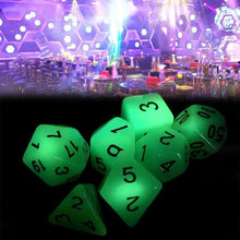 Load image into Gallery viewer, Fluorescent RPG Dice Set
