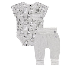 Load image into Gallery viewer, Boy&#39;s Baby Printed Bodysuit &amp; Pant Set
