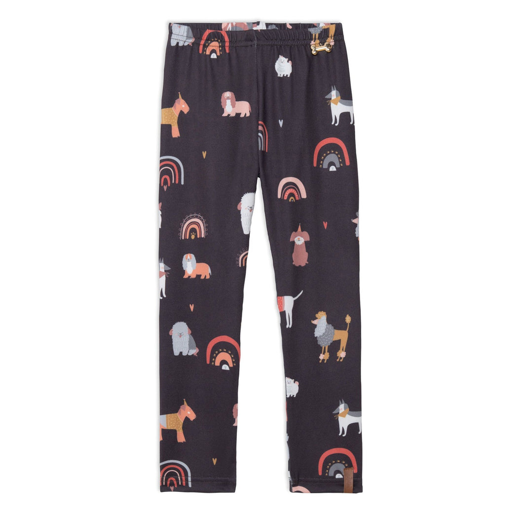 Little Girl's Printed Poodle Legging