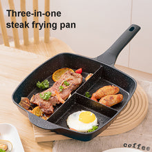 Load image into Gallery viewer, Non-Stick 3 Section Frying Pan
