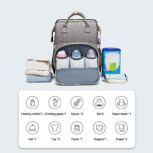 Load image into Gallery viewer, Baby Convertible Lightweight Diaper Bag
