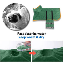 Load image into Gallery viewer, Microfiber Absorbent Pet Drying Coat
