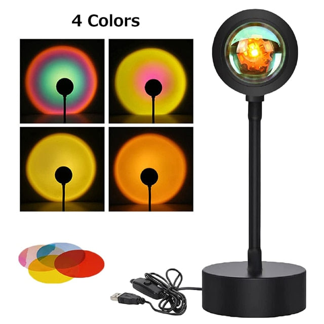 Smart Bluetooth Sunset Projection Lamp