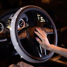 Load image into Gallery viewer, Crystal Steering Wheel Cover
