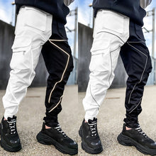 Load image into Gallery viewer, Men&#39;s Reflective Cargo Pants
