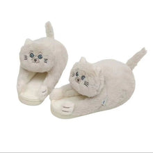 Load image into Gallery viewer, Cuddly Hug Cat Slippers
