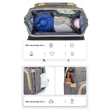 Load image into Gallery viewer, Baby Convertible Lightweight Diaper Bag
