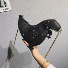 Load image into Gallery viewer, Dinosaur Leather Handbag
