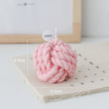 Load image into Gallery viewer, Creative Handmade Wool Ball Candle
