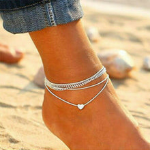 Load image into Gallery viewer, Women&#39;s Fashion Love Heart Ankle Bracelet
