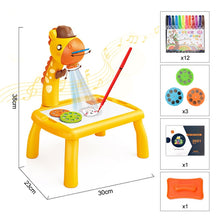 Load image into Gallery viewer, Children Led Projector Desk
