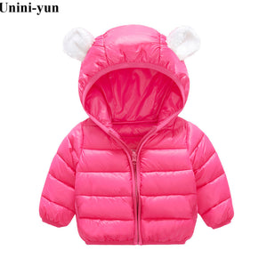 Kid's Parkas Down Outerwear Hooded Coat