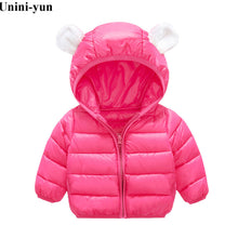 Load image into Gallery viewer, Kid&#39;s Parkas Down Outerwear Hooded Coat
