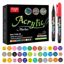 Load image into Gallery viewer, Acrylic Paint Pens with 36 Colors
