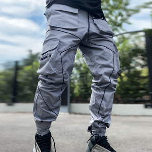 Men's Reflective Cargo Pants